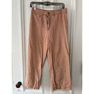 COTTON ON womens Peach Wide Leg Pants Size 6